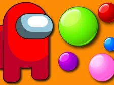 Among Them Bubble Shooter game background