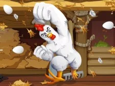 Angry Chicken Egg Madness game background