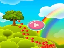 Apples Collect Game 2D game background