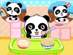 Baby Panda Care game background