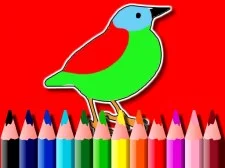 BTS Birds Coloring Book game background