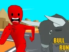 Bull Runner game background