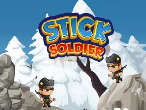 Snelle stick-soldaat