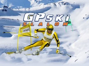 GP Ski Slalom game background