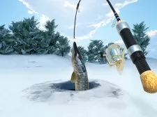 Ice Fishing game background