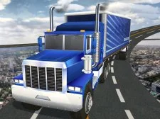 Impossible Truck Track Driving Game 2020 game background