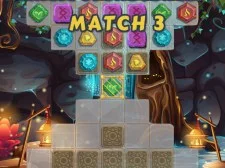 Magic Stone Jewels Match 3 game background