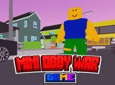 Mini Obby War Game game background
