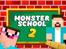 Monster School Challenge 2 game background
