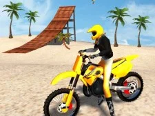 Motocross Beach Game: Bike Stunt Racing game background