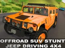 Offraod SUV Stunt Jeep Driving 4×4 game background