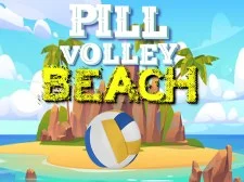 Pill Volley Beach game background