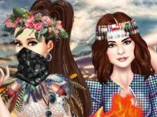 Princess BFF Burning Man game background