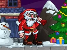 Santa Run Challenge game background