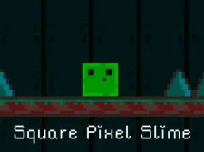 Square Pixel Slime game background