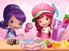 Strawberry Shortcake Sweet Shop game background