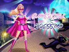 Super Girl Dress Up game background