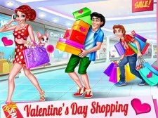 Valentine’s Day Shopping game background