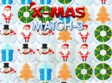 Xmas Match 3 game background