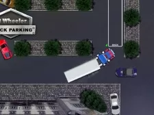 18 Wheeler Truck Parking game background
