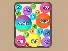 2048 Balls game background
