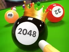 2048 Billiards 3D game background
