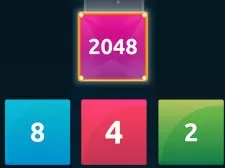 2048 X2 Merge Blocks game background