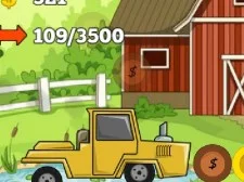 2d tractor hill climb game background