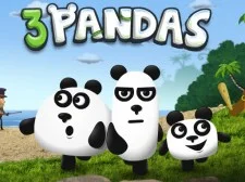 3 Pandas HTML5 game background