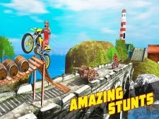 3D Crazy Imposible Tricky BMM Bike Racing Stunt game background