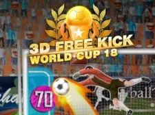 3D Free Kick World Cup 18 game background