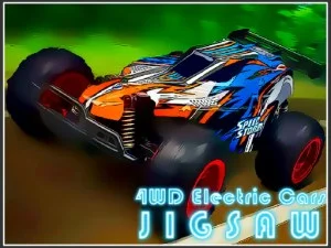 4WD Elektrikli Otomobiller Jigsaw