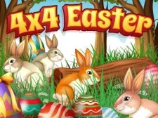 4×4 Easter game background