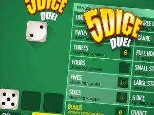 5Dice Duel game background