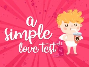 a Simple Love Test game background