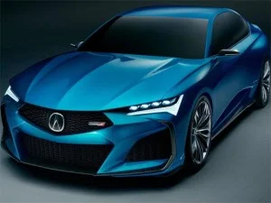 Acura Type S Concept Puzzle game background