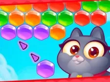 Adventures with Pets! Bubble Shooter game background