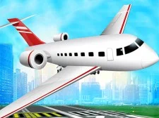 Airplane Flying Simulator game background