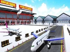 Airplane Parking Mania Simulator 2019 game background