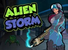 Alien Storm game background