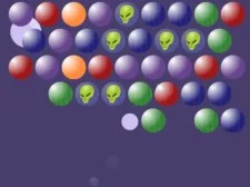 Aliens Bubble Shooter game background