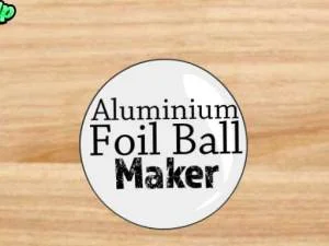 Aluminium Foil Ball Maker game background