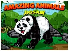 Amazing Animals Jigsaw game background