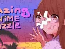 Amazing Anime Puzzle game background
