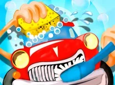 Amazing Car Wash game background