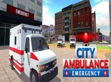 Ambulance Rescue Simulator : City Emergency Ambulance game background