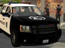American Police SUV Simulator game background