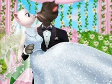 Angela and Tom Dream Wedding! game background
