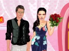 Angelina And Brad Romantic Date game background