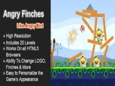 गुस्सा Finches मजेदार एचटीएमएल 5 खेल